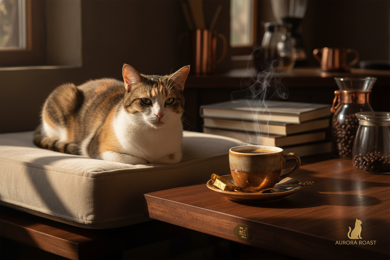 Coffee with Cat