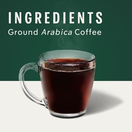 Starbucks K-Cup Coffee Pods, Dark Roast Coffee, Espresso Roast For Keurig Coffee Makers, 100% Arabica, 1 Box (10 Pods)